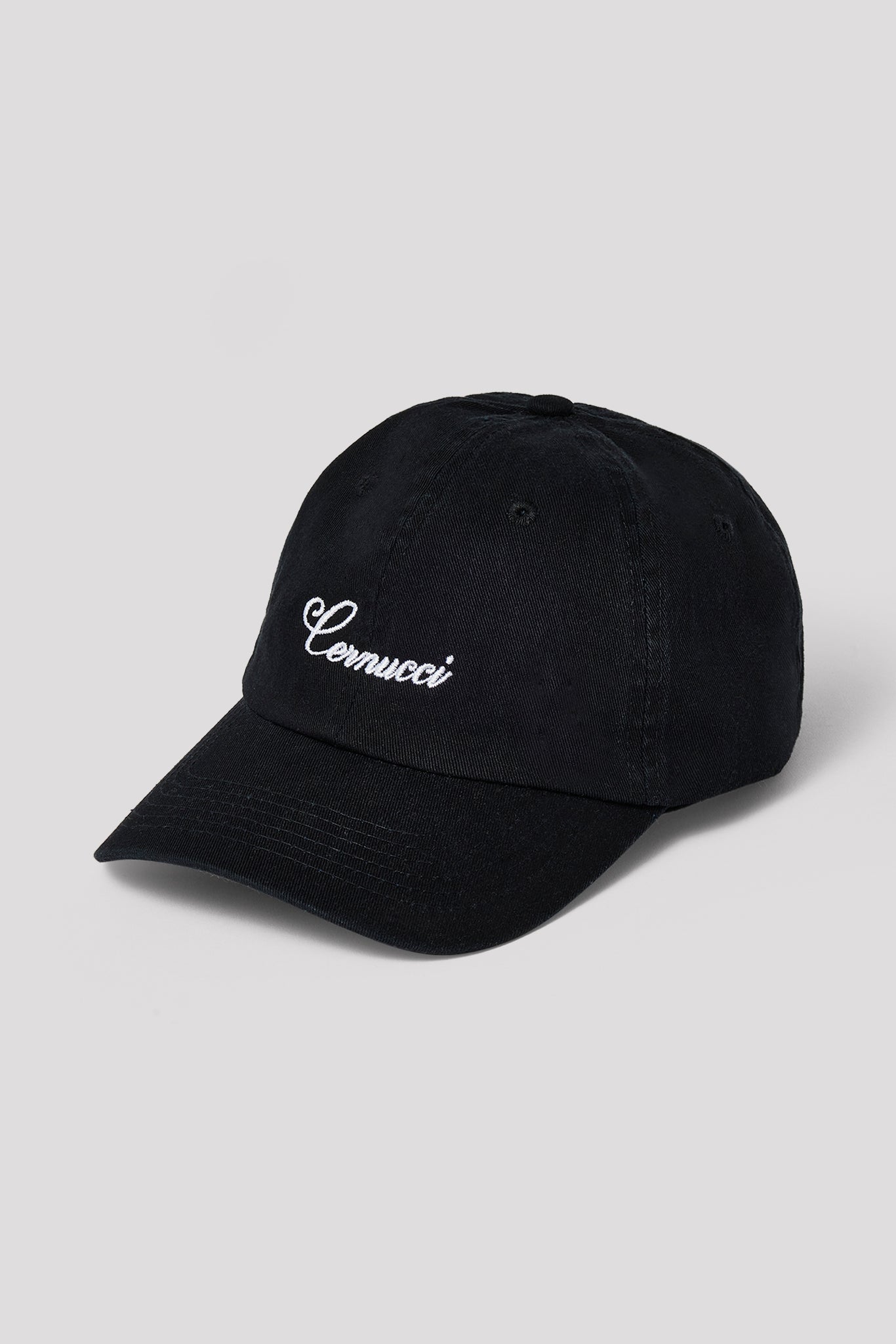 Cernucci Script Logo Cap - Schwarz